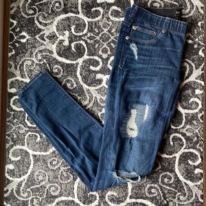 Express pull on jean legging